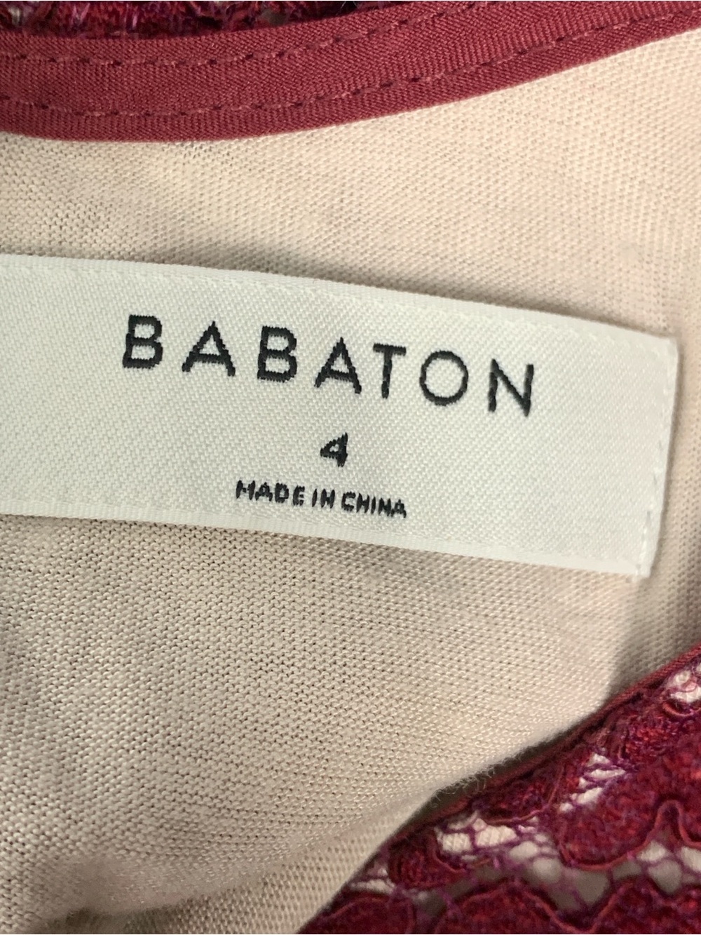 Aritzia Babaton Koen Lace Top - Picture 4 of 6